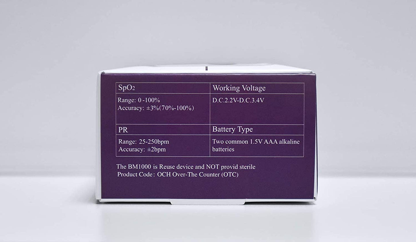 BM1000C Fingertip Pulse Oximeter