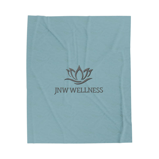 JNW Wellness Velveteen Plush Blanket