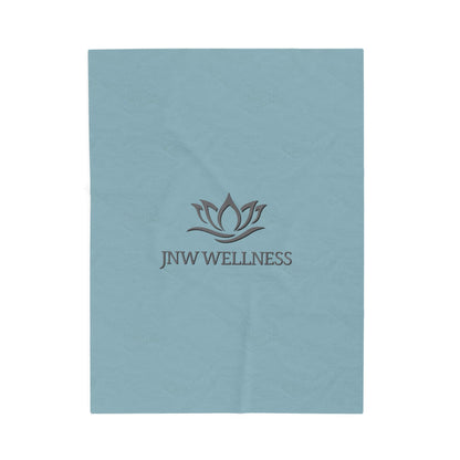 JNW Wellness Velveteen Plush Blanket