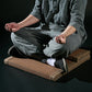 Natural Bamboo Fiber Zafu – Round Meditation Cushion for Zen Practice