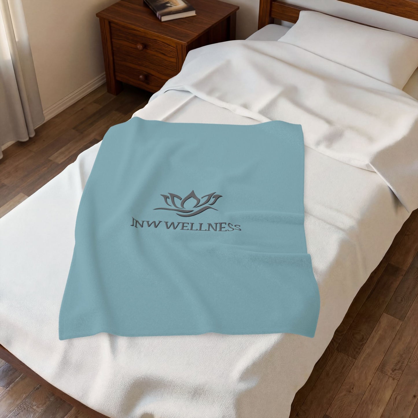JNW Wellness Velveteen Plush Blanket
