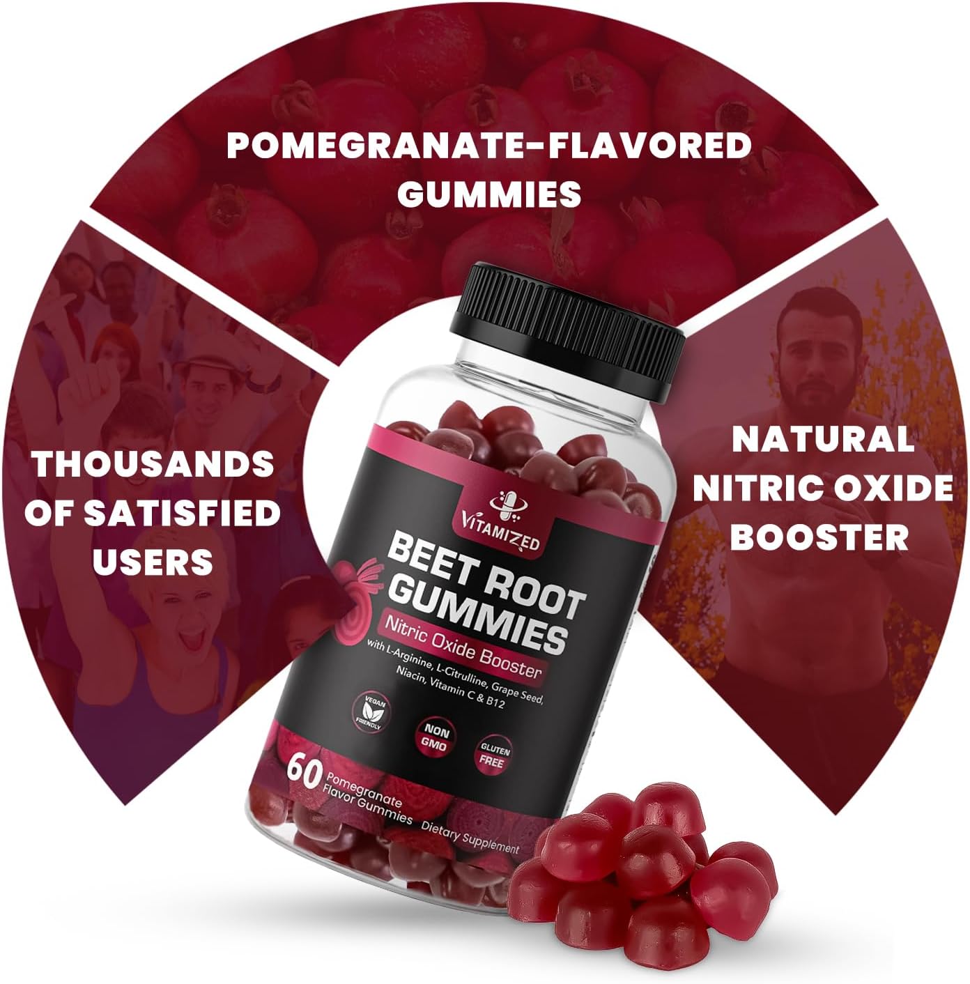 Beetroot Gummies Nitric Oxide Support