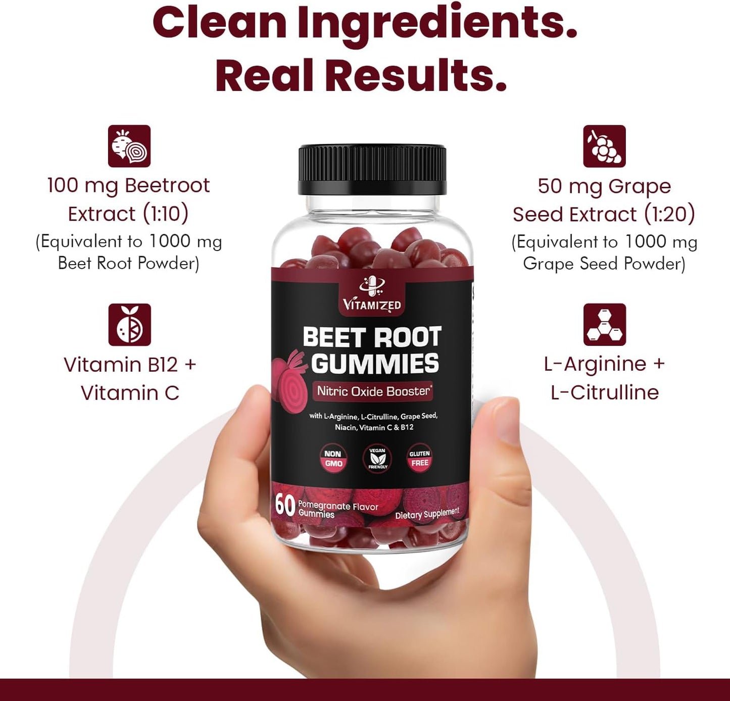 Beetroot Gummies Nitric Oxide Support