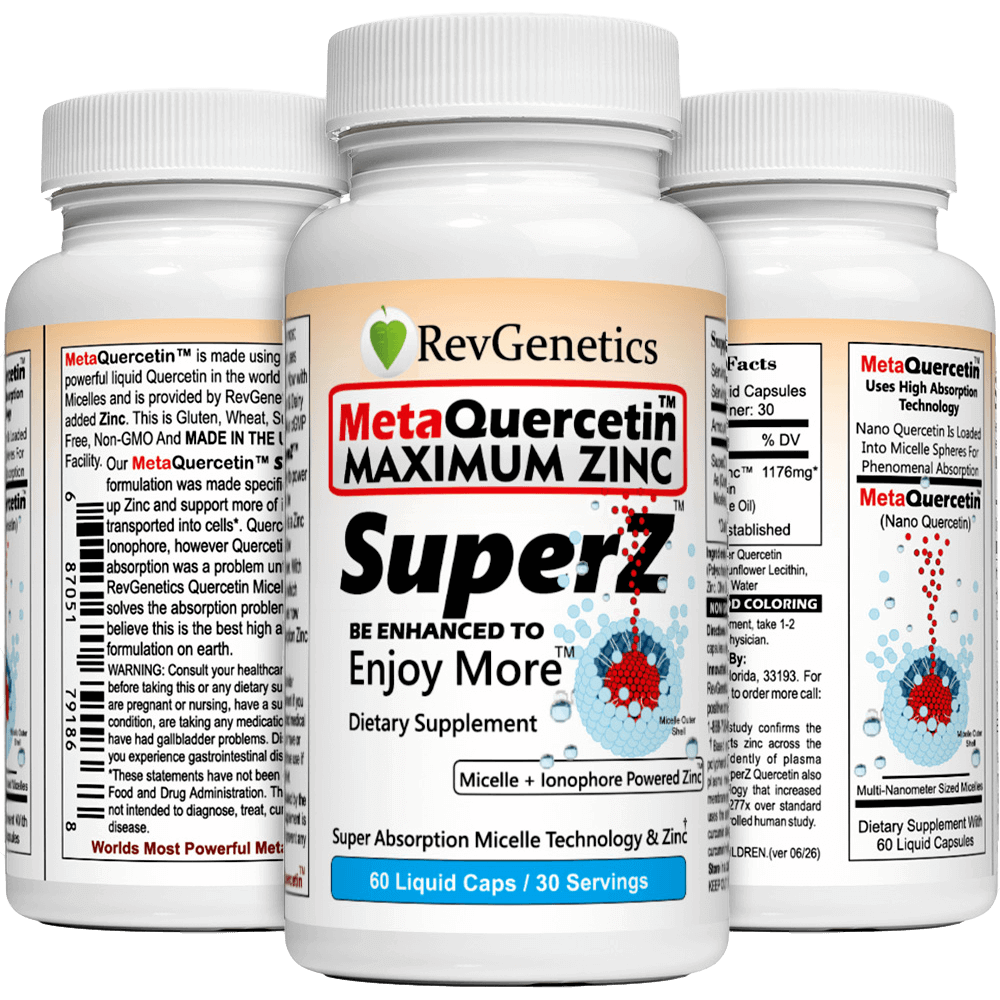 Nano Quercetin & Zinc Micelle Supplement