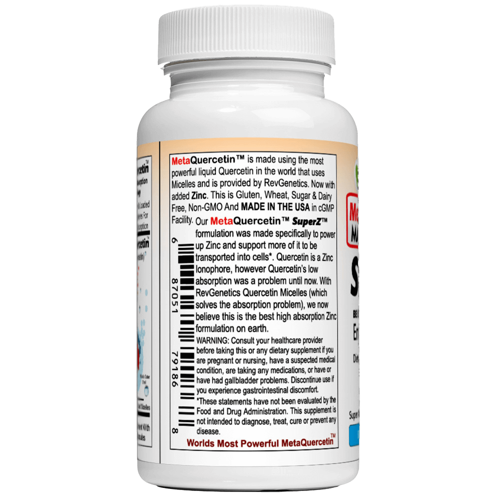 Nano Quercetin & Zinc Micelle Supplement