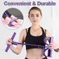 Six-Tube Pedal Tension Rope | Multi-Functional Indoor Fitness Equipment