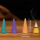 60-Pack Sandalwood Scented Incense Cones for Meditation, Relaxation & Anxiety Relief