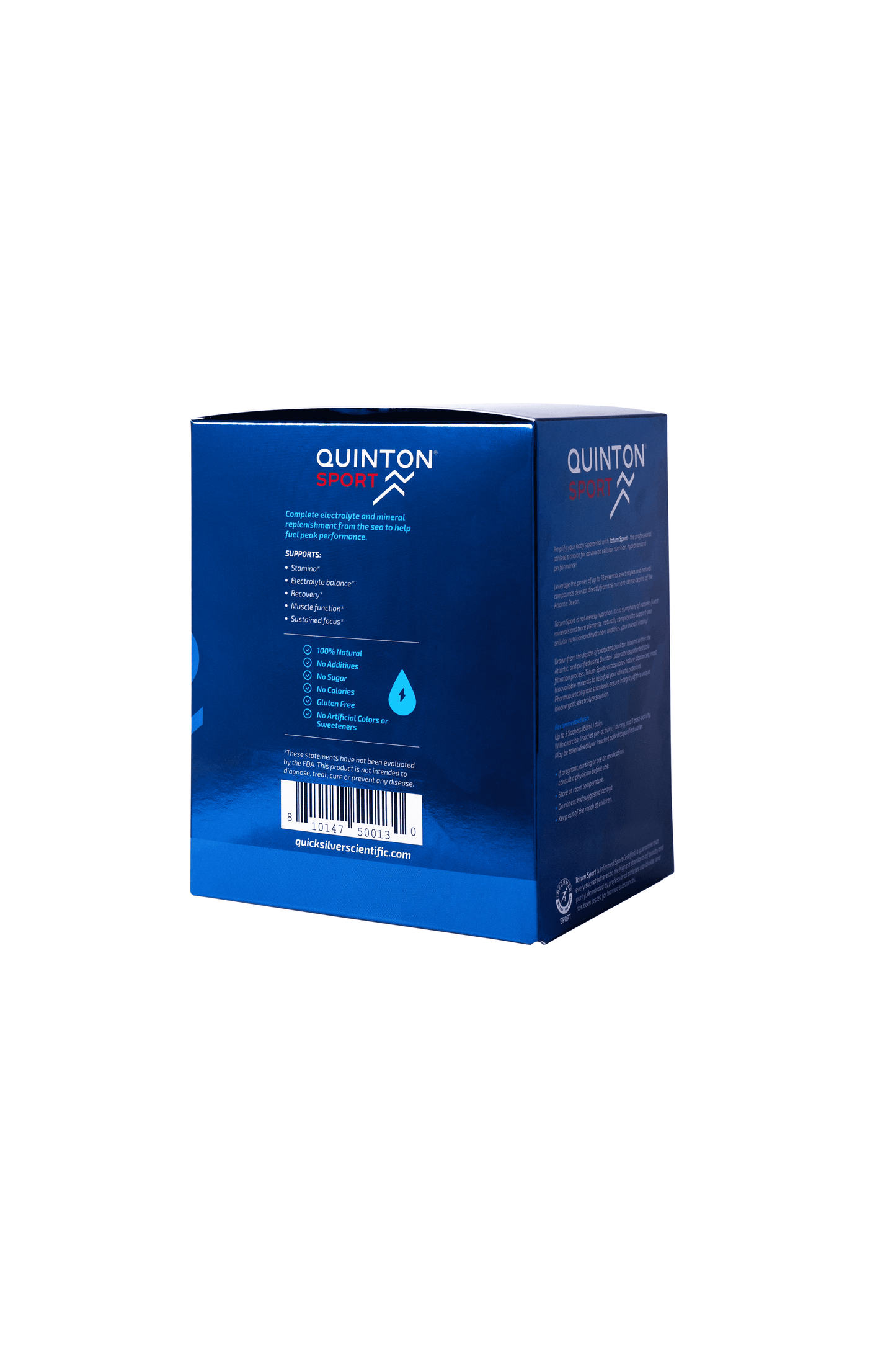Quinton Totum Sport Hypertonic Electrolyte Supplement