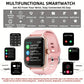 Full Touch Screen Smart Watch with Activity Tracker, Call & Message Functions, Pedometer & More