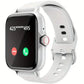 Full Touch Screen Smart Watch with Activity Tracker, Call & Message Functions, Pedometer & More