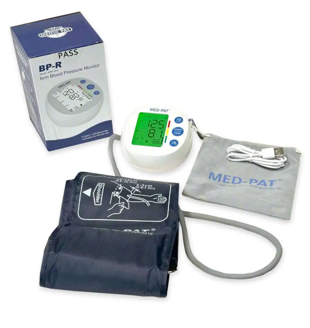 Med-Pat BP-R Round Blood Pressure Monitor