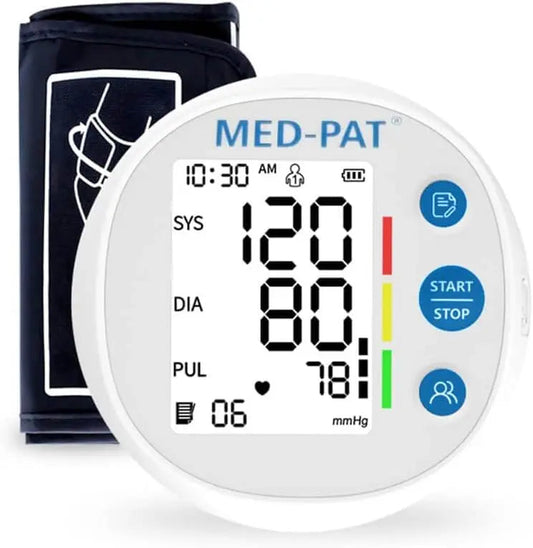 Med-Pat BP-R Round Blood Pressure Monitor