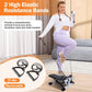 Mini Fitness Stepper with 2 Resistance Bands LCD Monitor